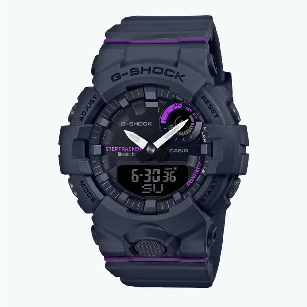 Casio G-Shock Move Women’s Watch - GMAB800-8A - Black/Purple